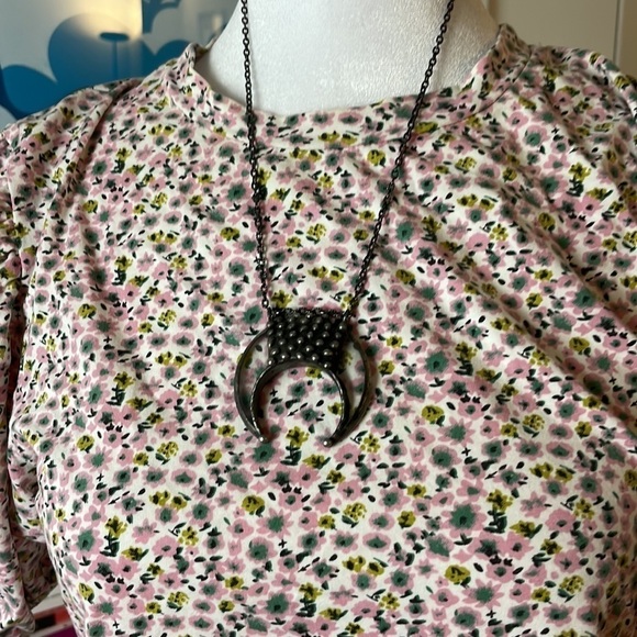 ANTHROPOLOGIE ENGLISH ROSE 🌹 T-shirt floral Size S - Picture 2 of 6